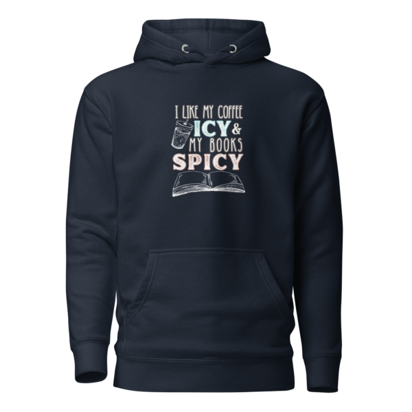 Coffee Icy Books Spicy Hoodie - Image 2